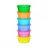 Set 6 boluri cu capac pentru alimente, 300 ml, fara BPA, 0+ luni, Nip 37063 Children SafetyCare