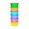 Set 6 boluri cu capac pentru alimente, 300 ml, fara BPA, 0+ luni, Nip 37063 Children SafetyCare