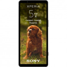 Telefon mobil Sony Xperia 5 V, Dual SIM, 8GB RAM, 128GB, 5G, Negru