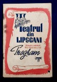 Program Teatrul din Lipscani Stagiunea 1942 - 1943