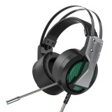 Cumpara ieftin Casti Pentru Gaming BlitzWolf BW-GH1, Microfon, Sonorizare 360, Cablu 2.2 m, Iluminare RGB