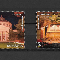 ROMANIA 2013 - ATENEUL ROMAN - 15 DE ANI, MNH - LP 1968