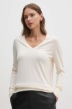Gant pulover femei, culoarea bej, light, 4803187