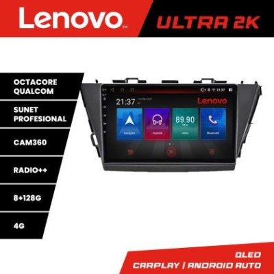 Navigatie Toyota Prius 5 Plus 2012-2020 Octa Core Android Radio Bluetooth GPS WIFI/4G DSP 2K 8+128GB 360 Toslin CarStore Technology foto