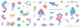 Stickere pentru unghii si tatuaje - Sirena |