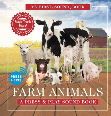 Farm Animals: My First Book of Sounds: A Press &amp;amp; Play Sound Book foto