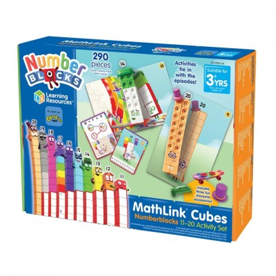 MathLink&amp;reg;Cubes Numberblocks in engleza Set de activitati de la 11 - 20 foto