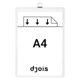 Buzunar de prezentare Tarifold Hanging A4 vertical 5 bucati/set alb