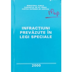 Infractiuni Prevazute In Legi Speciale - Colectiv , C811
