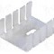 Radiator presat, aluminiu, 33mm x 25.4mm, FISCHER ELEKTRONIK - FK 222 MI