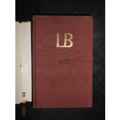 LUCIAN BLAGA - TEATRU (1971, editie cartonata)