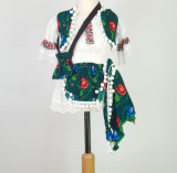 Cumpara ieftin Costum Traditional Fetite 0-12 luni Model IV