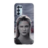 Husa compatibila cu Oppo A72, Viceversa, model Dolores Westworld, Silicon, TPU, Transparent, Carcasa