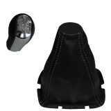 Set nuca cu manson schimbator viteze MARTI-NIK 15 compatibil cu TOYOTA Avensis T250 2003-2009, 5 viteze, piele