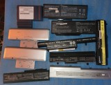 Lot 10 baterii laptop diverse modele - 100 lei toate