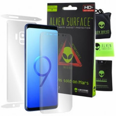 Folie Alien Surface HD, Samsung GALAXY S9, protectie ecran, spate, laterale