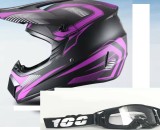 Casca Moto Atv Cross Enduro Downhill + Ochelari ,marimi disponibile S,M si L