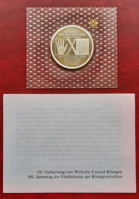 Moneda comemorativa de argint - 10 Deutsche Mark 1995 - G 3419 foto