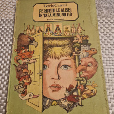 Peripetiile Alisei in Tara Minunilor Lewis Carroll