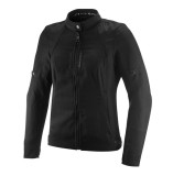 Geaca (jacheta) motociclete femei Urban/Roadster Ixon vara model Shadow LS culoare: negru, S