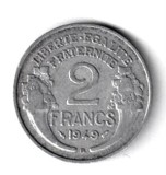FRANTA 2 FRANCI 1949 A EXCELENTA