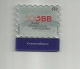 AUSTRIA 2023 TRENURI CAI FERATE UNUSUAL STAMP