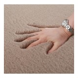 Cumpara ieftin Covor cu blanita Shaggy Heinner, 50 x 90 cm, 2100 g/m2, poliester, spate bumbac, Maro