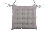 Pernă De Scaun Points Bea 40X40 Cm, Culoare Greige, 100% Poliester