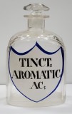 Flacon din sticla pentru farmacie, TINCT. AROMATIC. AC.