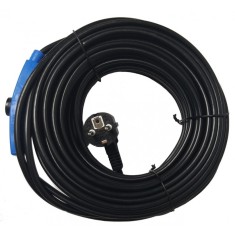 Cablu anti-&icirc;ngheț cu termostat 14 m, 230V, 224W