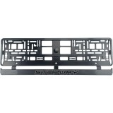 Set 2 bucati, suport numar inmatriculare Carbon, Stepway, Autohelix MSA