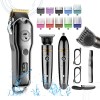 Masina de tuns, aparat de tuns parul, set de ingrijire, trimmer pentru barba, cap de taiere in forma de T, pentru mustata, nas, urechi, corp, trimmer