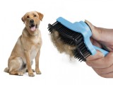 Perie animale companie, 13cm, plastic - &Icirc;ngrijire blană c&acirc;ini, pisici, anti-năp&acirc;rlire, descurcare noduri