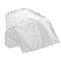 Pungi vidat gofrate pentru uz casnic 150x250 90 microni - 100 buc foto