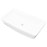 Cumpara ieftin Chiuveta dreptunghiulara, alb, 71 x 39 cm, ceramica de lux