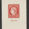 Franta 1949 Mi 851 bl 4 MNH - 100 de ani de timbre