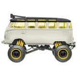 Masinuta Maisto Fresh Metal 4X4 Rebels, 11 cm, Alb cu negru