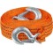 Chinga remorcare sufa ancorare si/sau ridicare chinga tractare 3 tone, lungime 4 metri, fixare cu carlige,orange