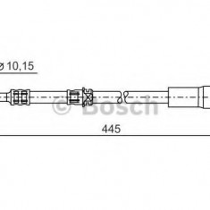 Conducta / cablu frana OPEL ZAFIRA B (A05) (2005 - 2016) BOSCH 1 987 476 455