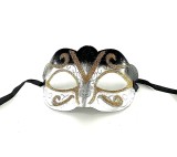 Masca venetiana Black Royal Muse