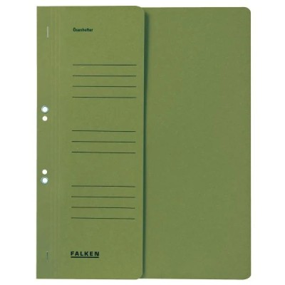 Dosar carton Falken/Exacompta cu capse 1/2 verde foto