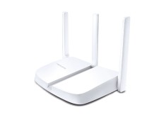 ROUTER MERCUSYS wireless 300Mbps, 4 porturi 10/100Mbps, 3 x antene externe &quot;MW305R&quot; (timbru verde 0.8 lei)