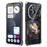 Husa antisoc pentru nothing phone (3a) pro - airbag tpu, col&Egrave;uri ranforsate - risk taker