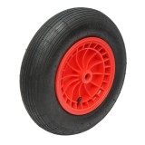 Roata pneumatica pentru roaba 400-8 cu janta din plastic Thor