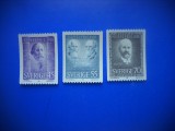 HOPCT TIMBRE SUEDIA MNH 1153 PREMIUL NOBEL 1910 -3 VAL 1970-NESTAMPILAT