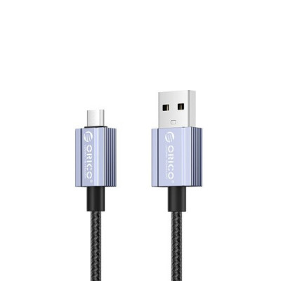 Cablu USB Orico GQAM10 10W USB Type-A - MicroUSB 1m negru foto