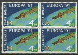 Cumpara ieftin 1991 - Europa CEPT, bloc de 4 neuzat