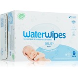 WaterWipes Baby Wipes 9 Pack servetele delicate pentru copii 9x60 buc