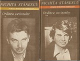 Nichita Stanescu - Ordinea cuvintelor (Vol 1 si 2), Cartea Romaneasca Educational