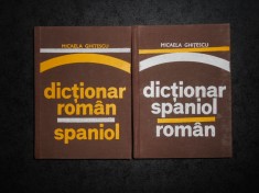 MICAELA GHITESCU - DICTIONAR ROMAN-SPANIOL / SPANIOL-ROMAN 2 volume foto
